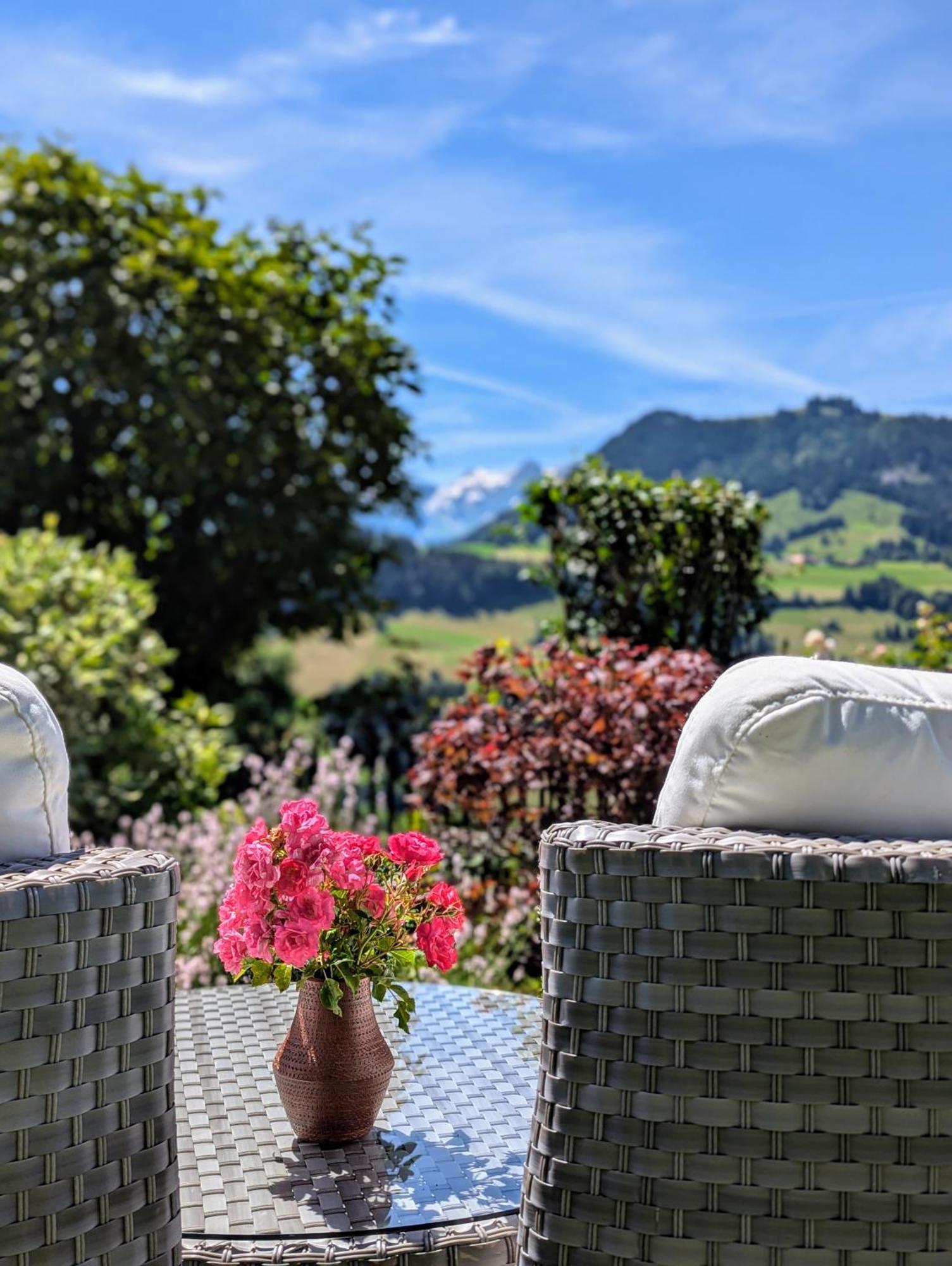 Swiss Mountain-Valley View Lodge Erlenbach im Simmental Εξωτερικό φωτογραφία